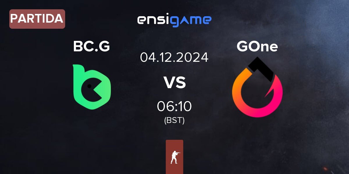 Partida BC.Game Esports BC.G vs GenOne GOne | 04.12