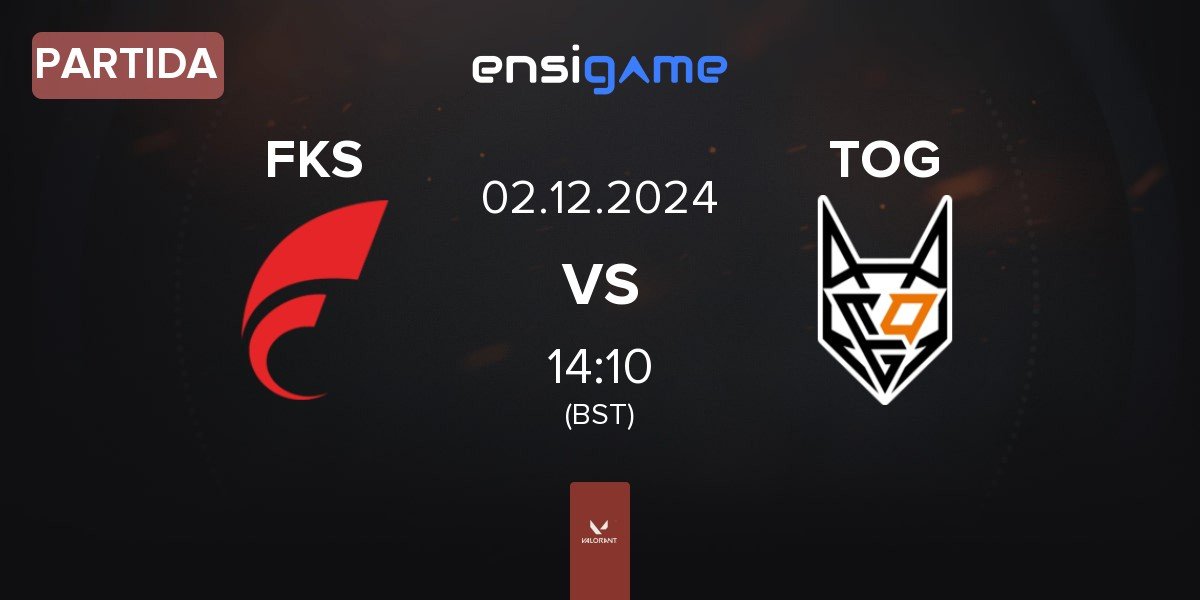 Partida FOKUS FKS vs TeamOrangeGaming TOG | 02.12