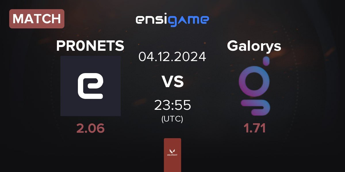 Match PR0NETS vs Galorys | 04.12