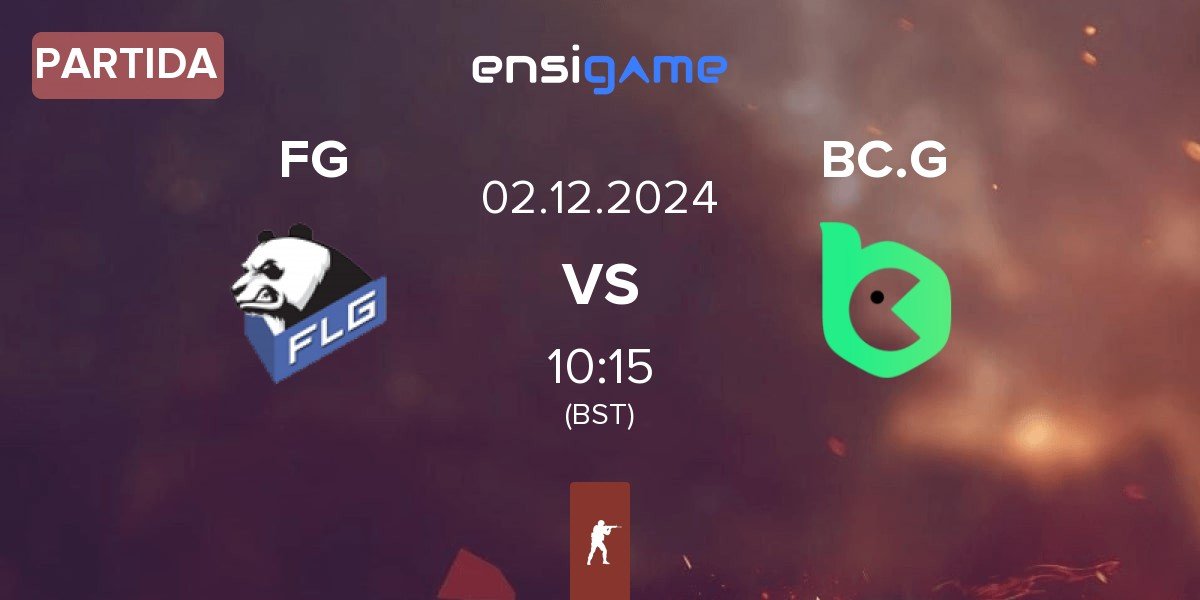 Partida Fluffy Gangsters FG vs BC.Game Esports BC.G | 02.12