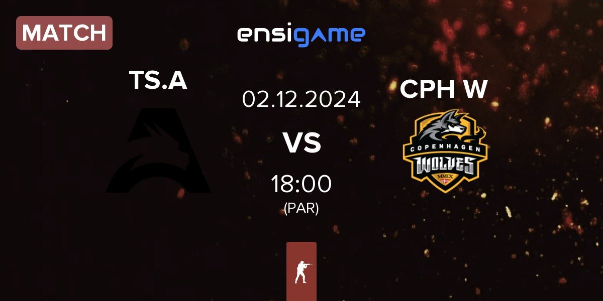 Match Team Spirit Academy TS.A vs Copenhagen Wolves CPH W | 02.12