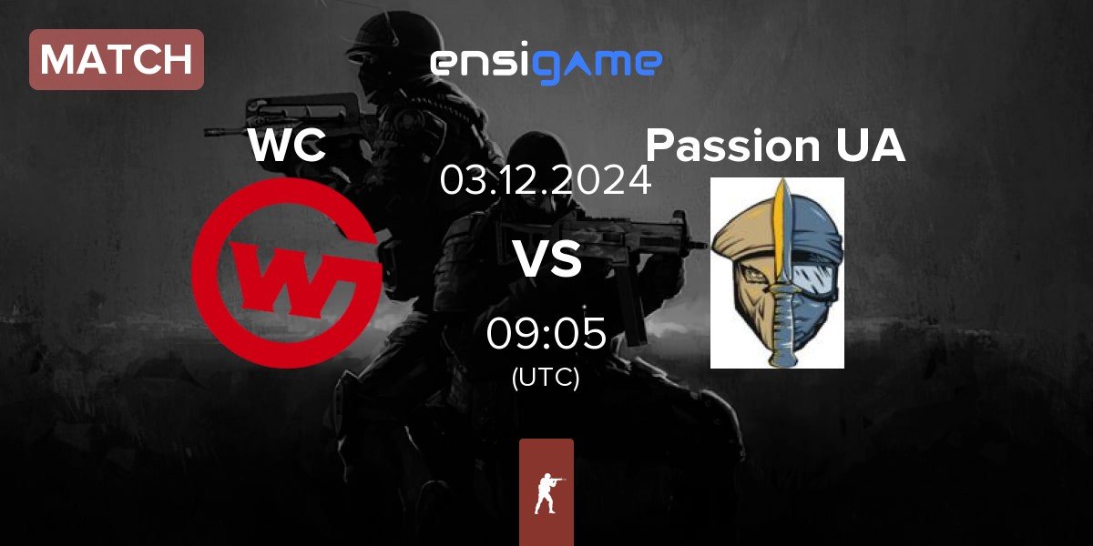 Match Wildcard Gaming WC vs Passion UA | 03.12