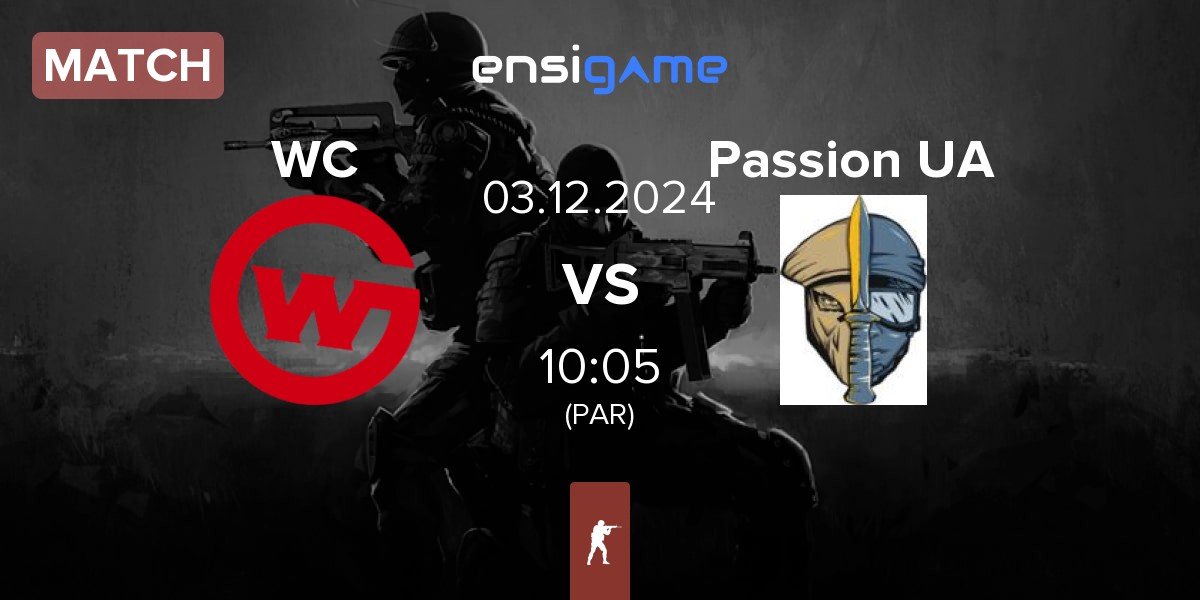 Match Wildcard Gaming WC vs Passion UA | 03.12