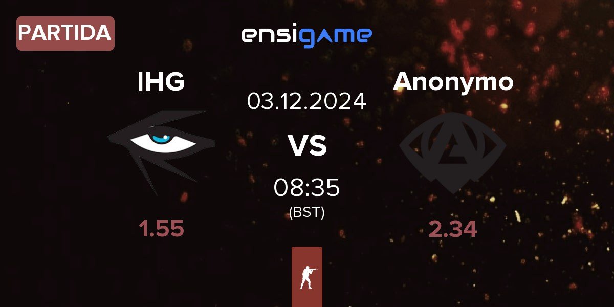 Partida Illuminar Gaming IHG vs Anonymo Esports Anonymo | 03.12