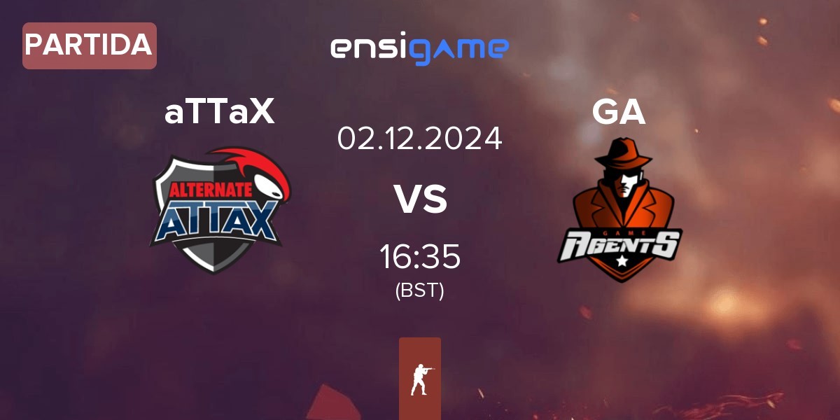 Partida ALTERNATE aTTaX aTTaX vs GameAgents GA | 02.12