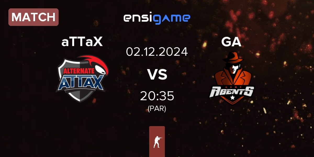 Match ALTERNATE aTTaX aTTaX vs GameAgents GA | 02.12