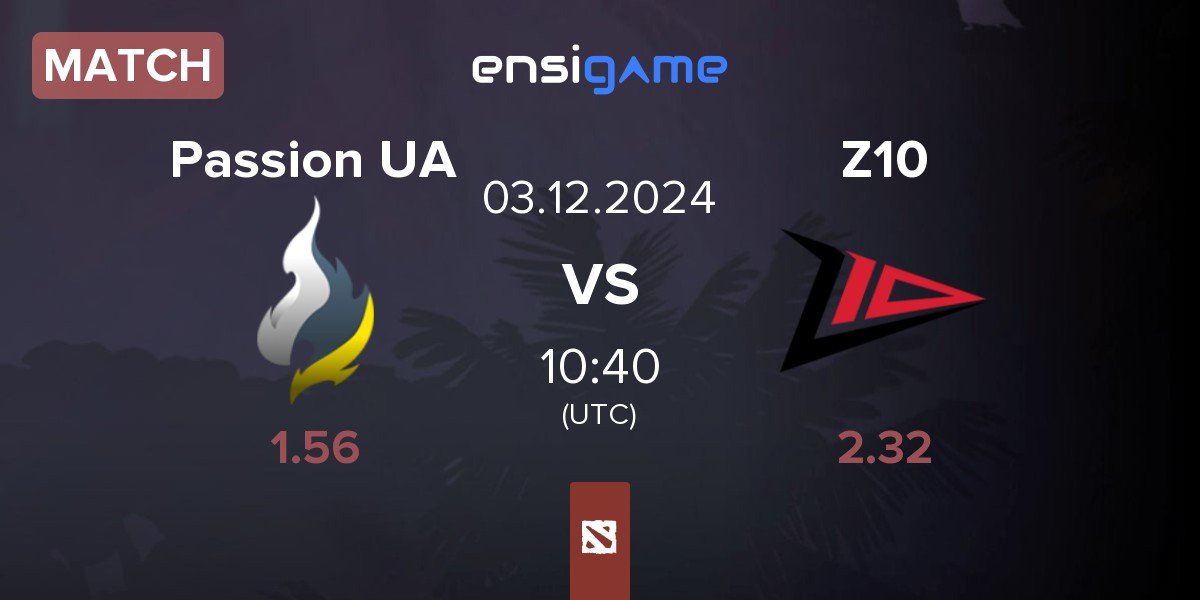 Match Passion UA vs Zero Tenacity Z10 | 03.12