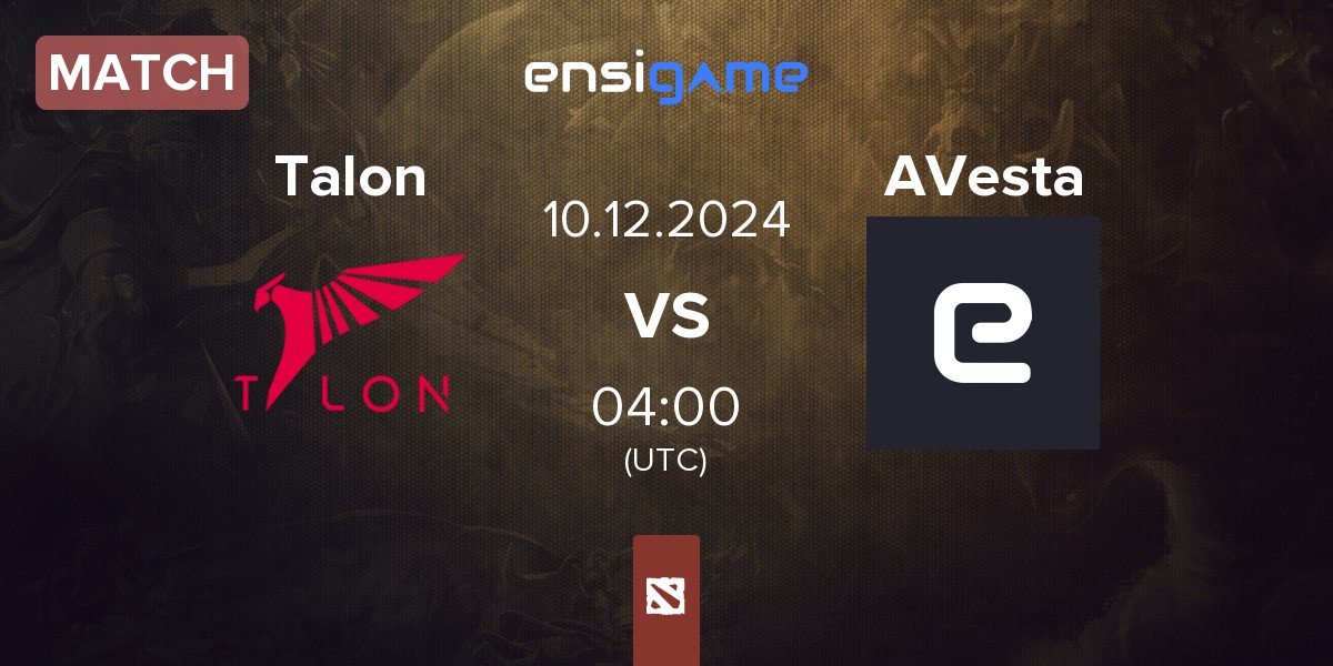 Match Talon Esports Talon vs AnimeVesta AVesta | 10.12