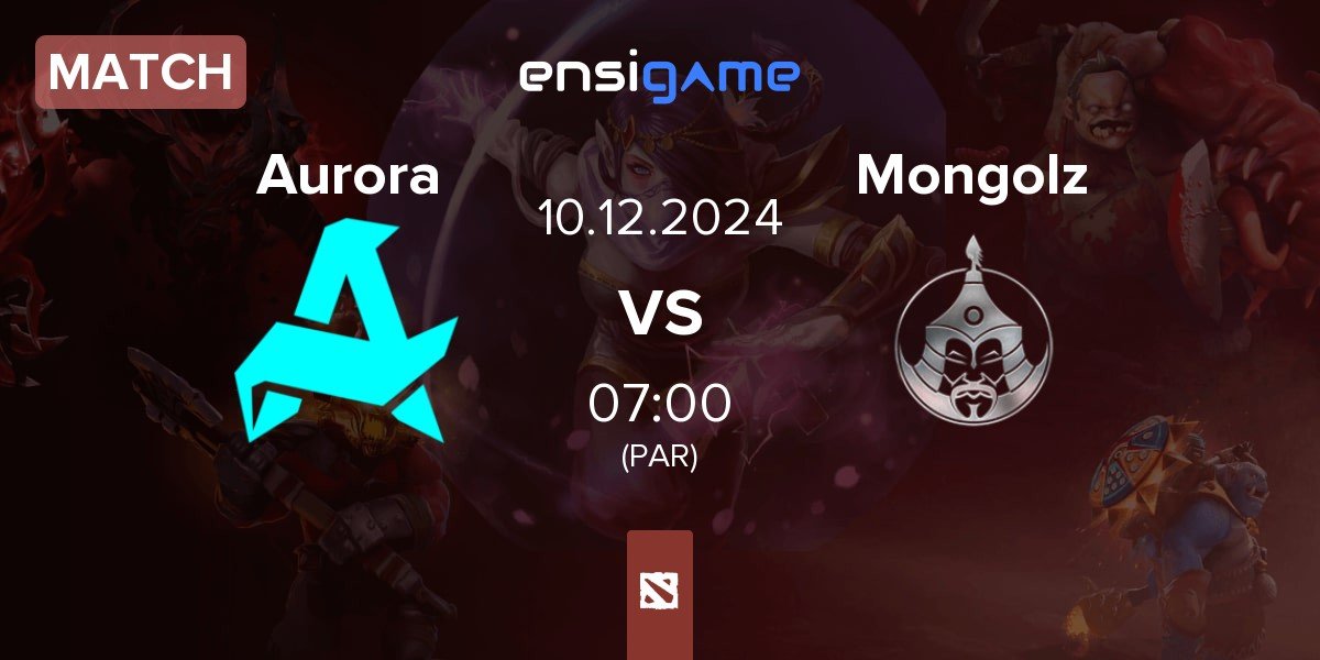 Match Aurora vs The Mongolz Mongolz | 10.12