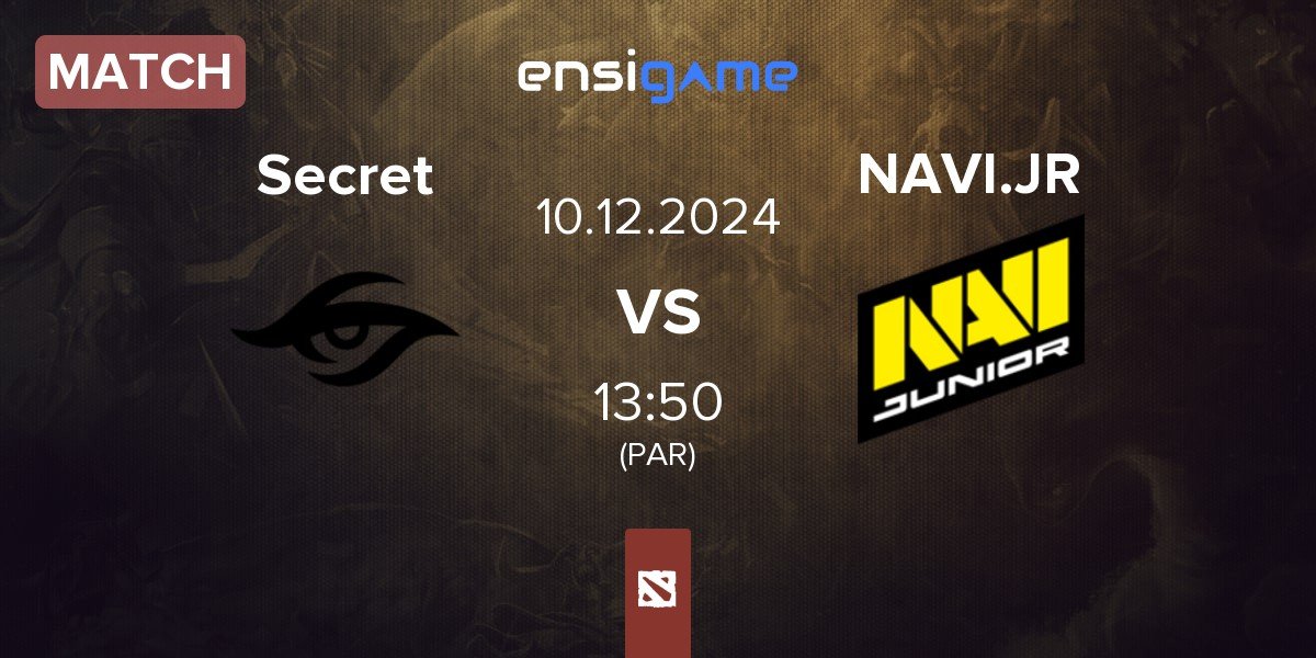 Match Team Secret Secret vs Navi Junior NAVI.JR | 10.12