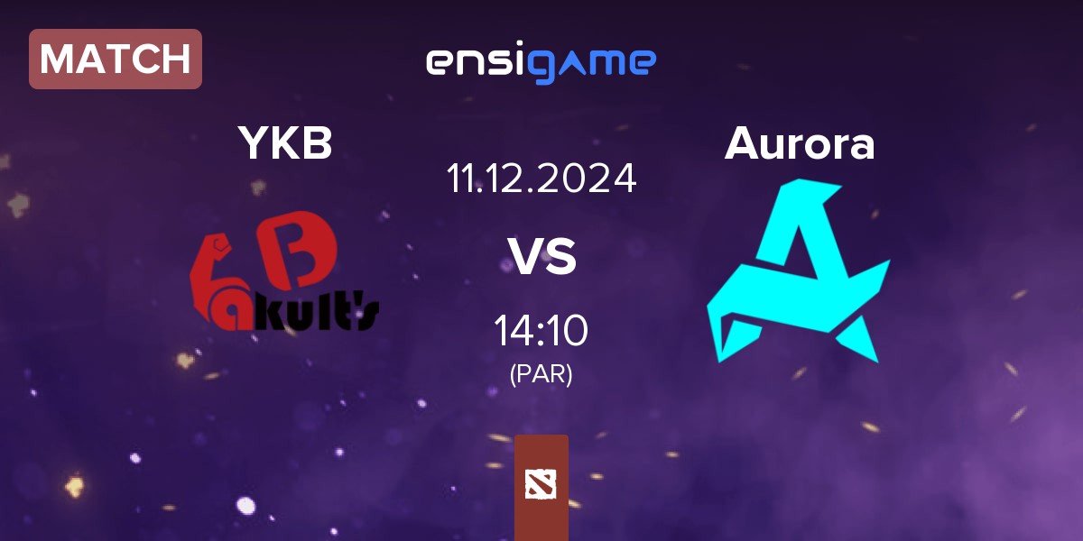 Match Yakult's Brothers YKB vs Aurora | 11.12