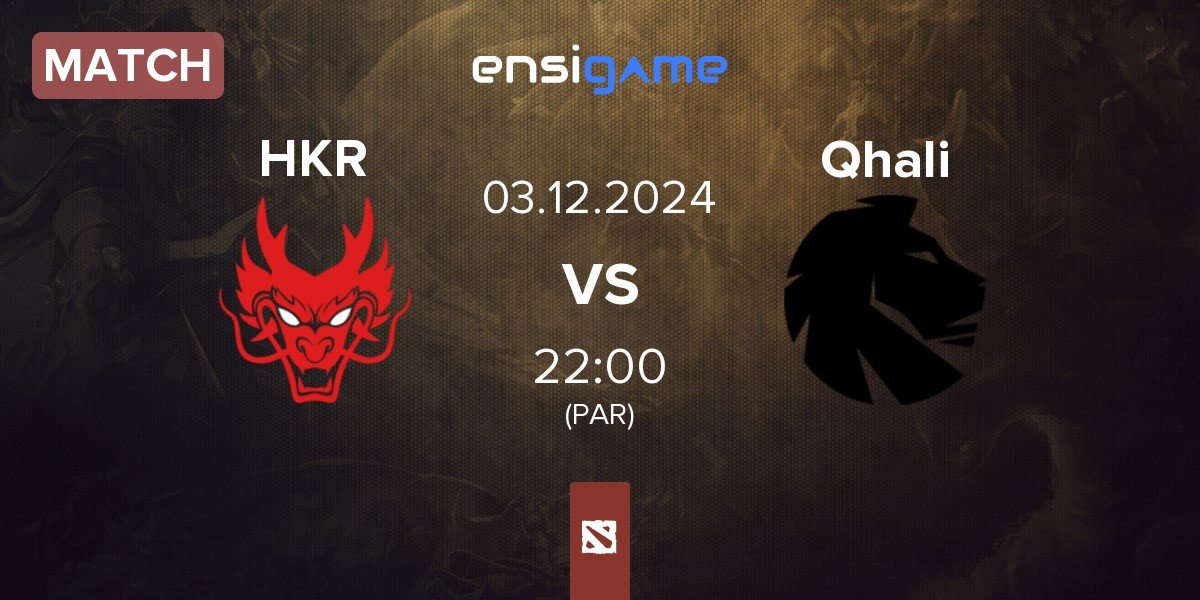 Match Hokori HKR vs Qhali | 03.12