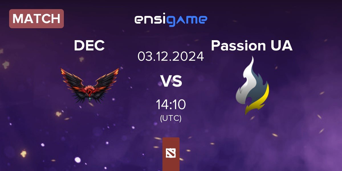 Match Dragon Esports Club DEC vs Passion UA | 03.12