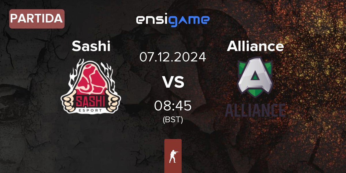 Partida Sashi Esport Sashi vs Alliance | 07.12