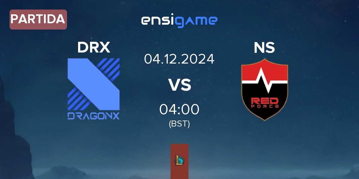 Partida DRX vs Nongshim RedForce NS | 04.12