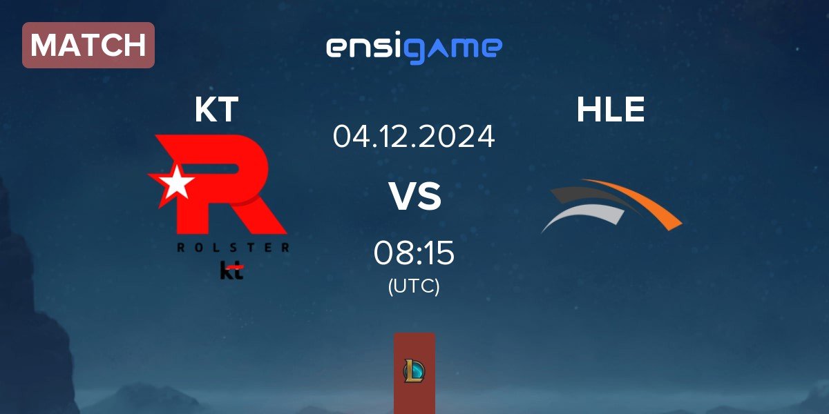 Match KT Rolster KT vs Hanwha Life Esports HLE | 04.12