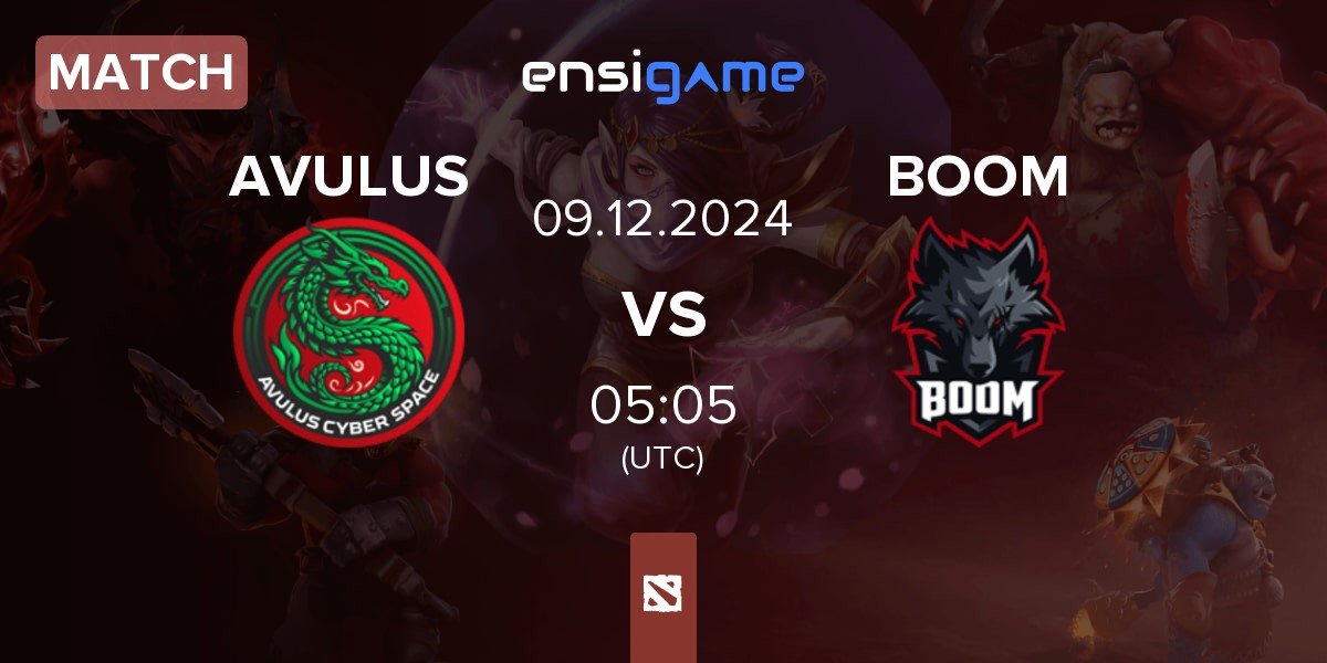 Match AVULUS vs BOOM Esports BOOM | 09.12