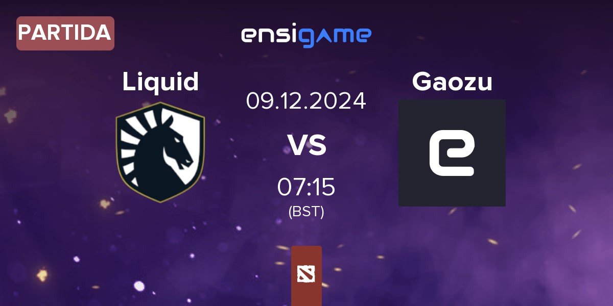 Partida Team Liquid Liquid vs Gaozu | 09.12