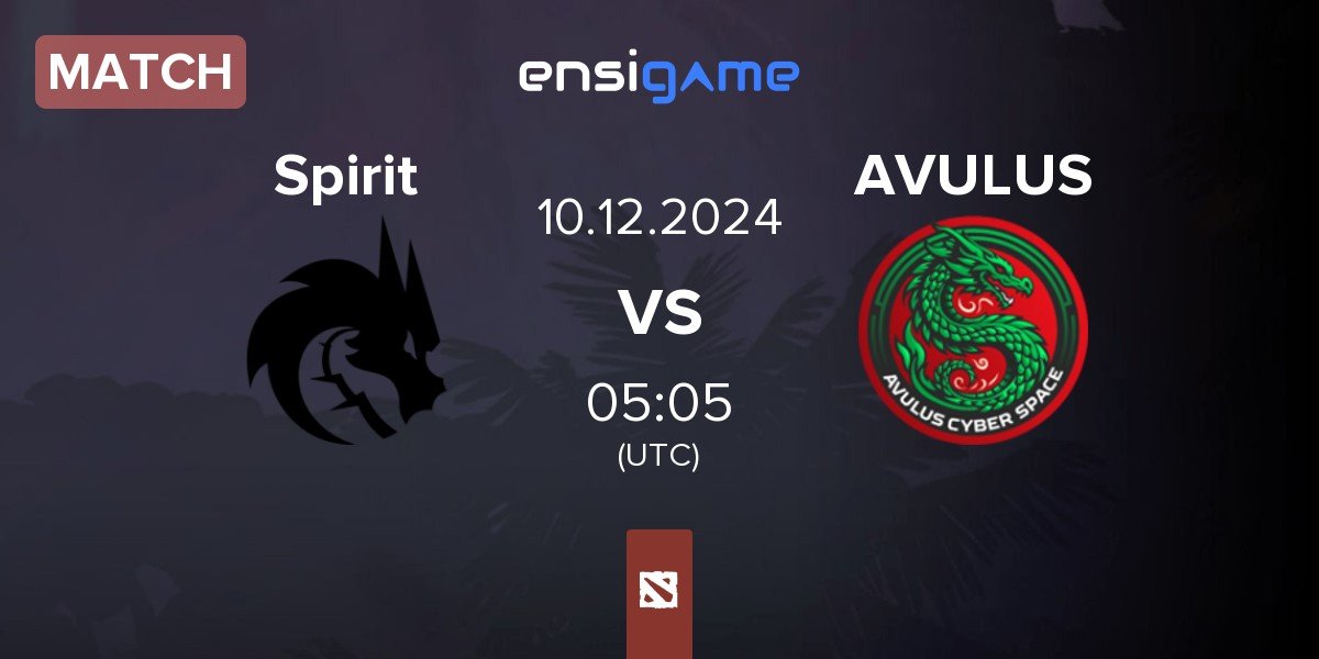 Match Team Spirit Spirit vs AVULUS | 10.12