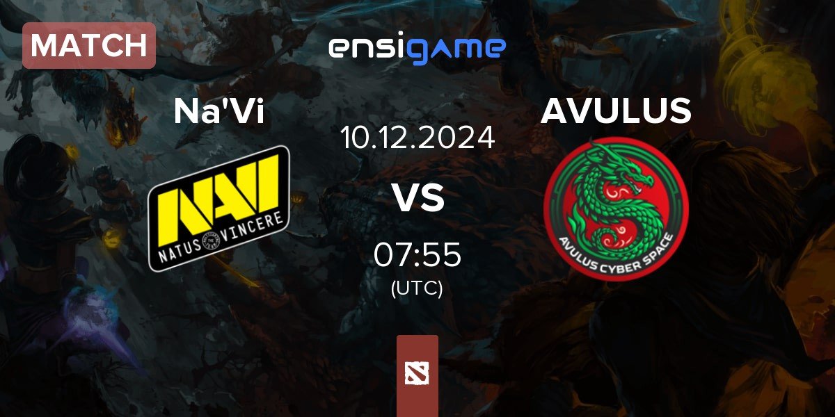 Match Natus Vincere Na'Vi vs AVULUS | 10.12