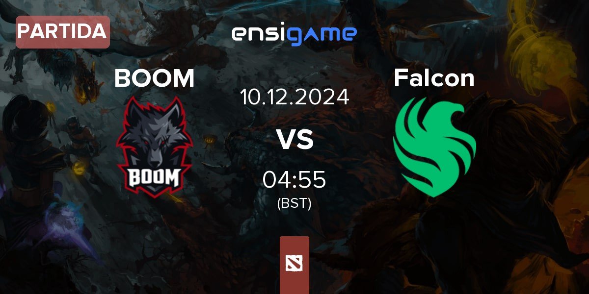 Partida BOOM Esports BOOM vs Team Falcons Falcon | 10.12