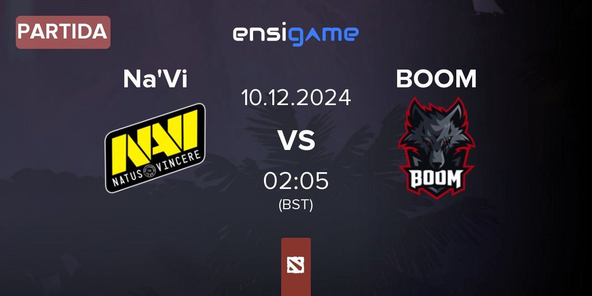 Partida Natus Vincere Na'Vi vs BOOM Esports BOOM | 10.12