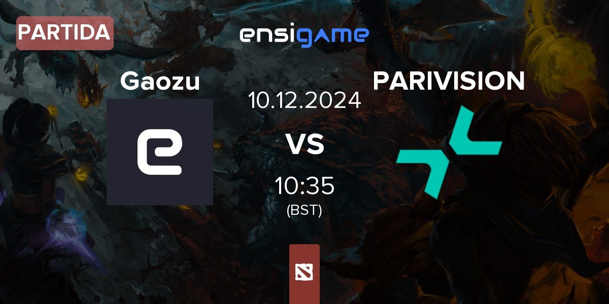 Partida Gaozu vs PARIVISION | 10.12