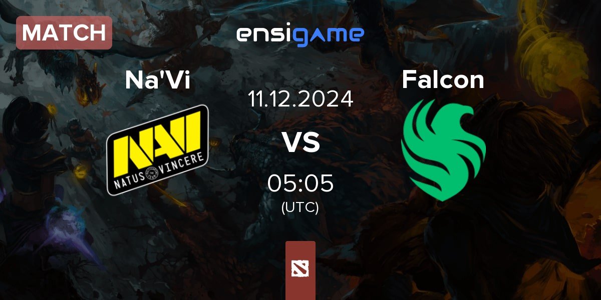 Match Natus Vincere Na'Vi vs Team Falcons Falcon | 11.12