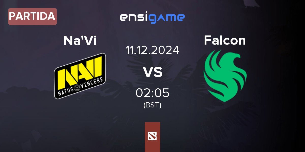 Partida Natus Vincere Na'Vi vs Team Falcons Falcon | 11.12