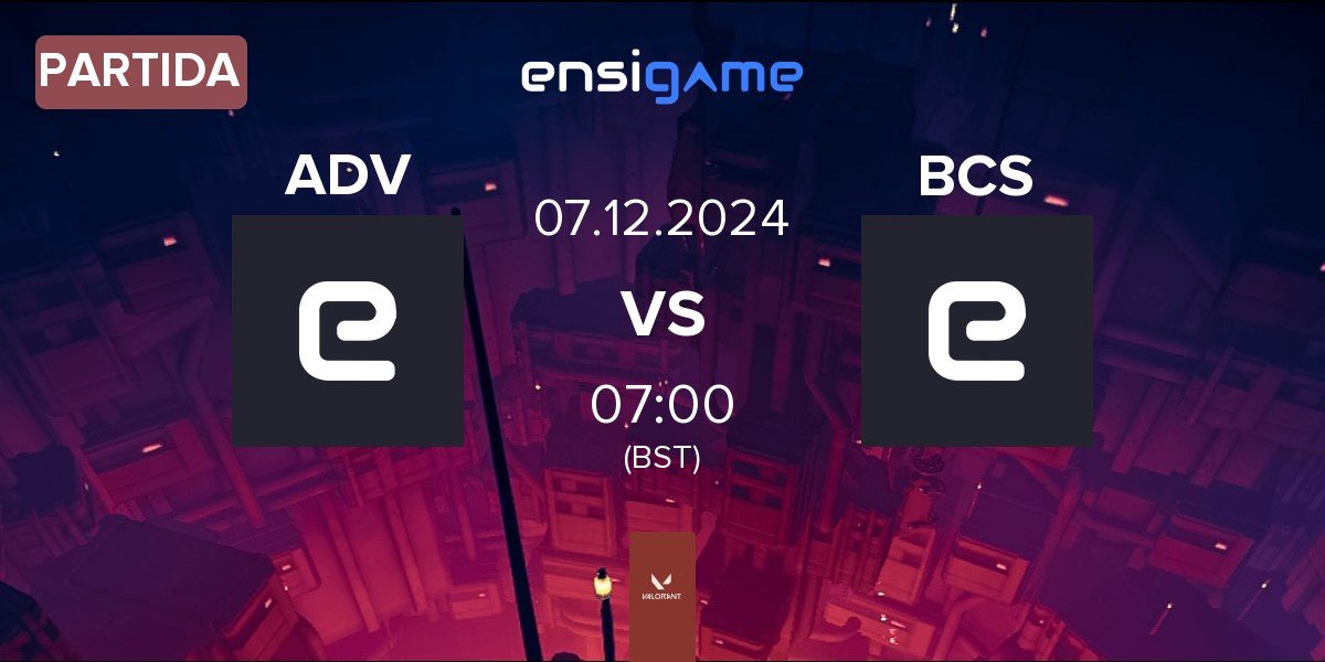 Partida esports team αD ADV vs BC SWELL BCS | 07.12