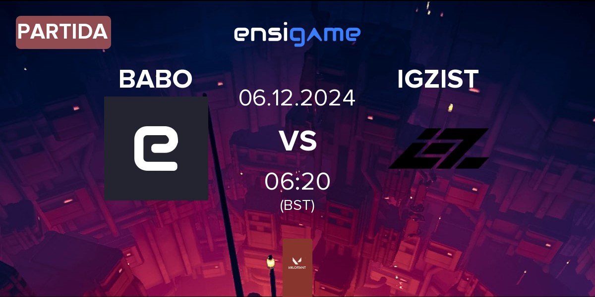 Partida BABO vs IGZIST | 06.12