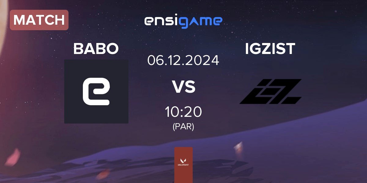 Match BABO vs IGZIST | 06.12