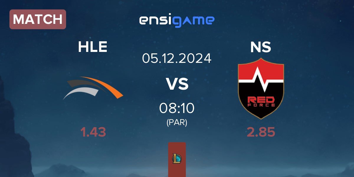 Match Hanwha Life Esports HLE vs Nongshim RedForce NS | 05.12