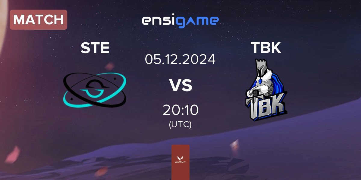 Match STELLAE Gaming STE vs TBK Esports TBK | 05.12