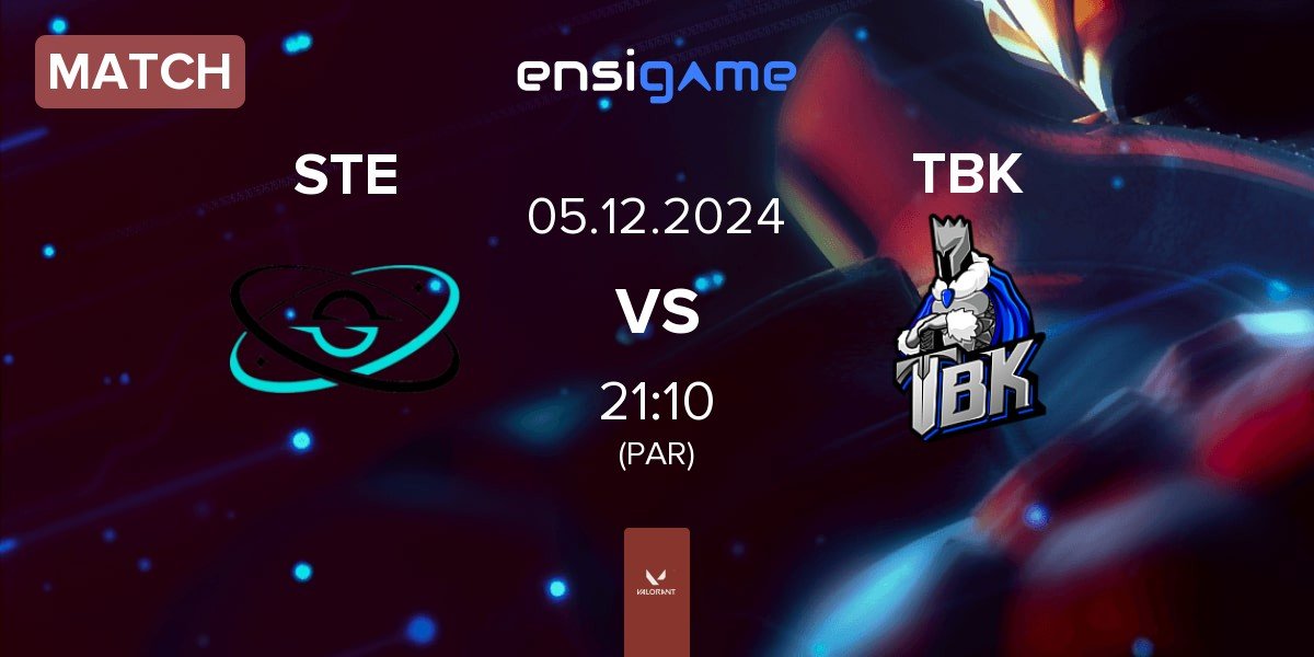 Match STELLAE Gaming STE vs TBK Esports TBK | 05.12