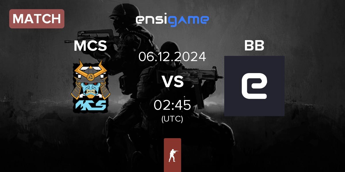 Match MCS Gaming MCS vs Bad Boys BB | 06.12