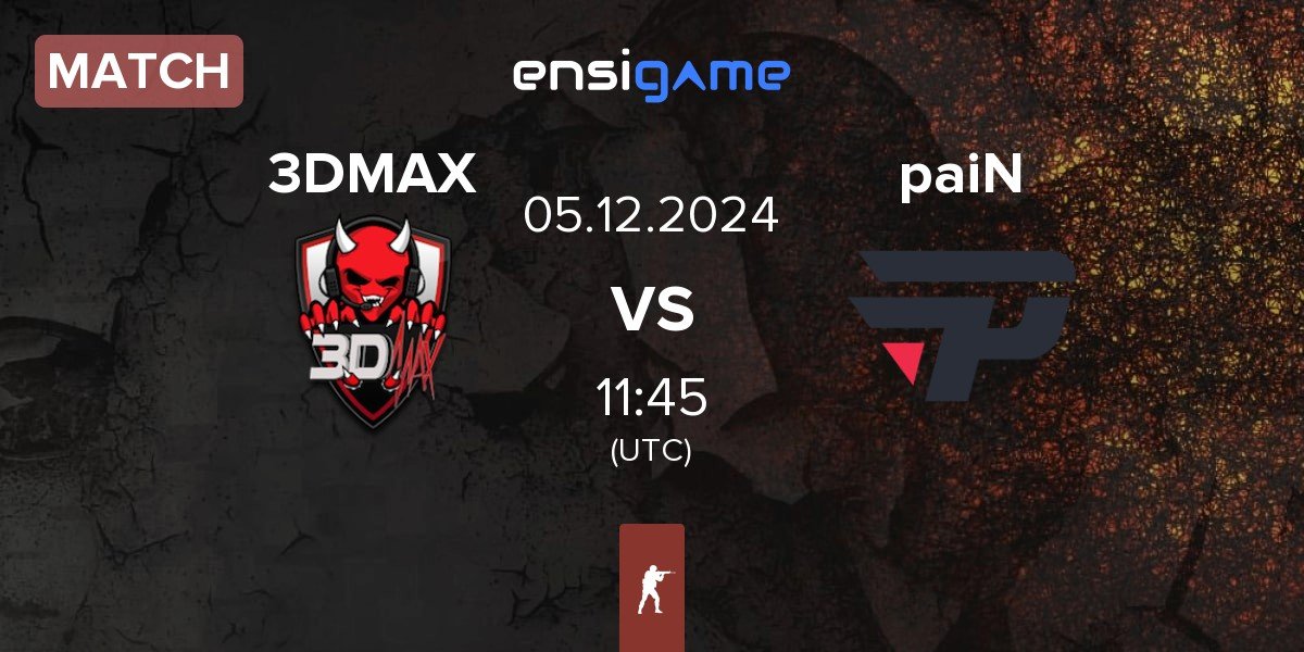 Match 3DMAX vs paiN Gaming paiN | 05.12