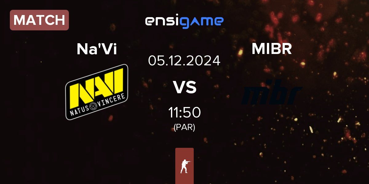 Match Natus Vincere Na'Vi vs Made in Brazil MIBR | 05.12