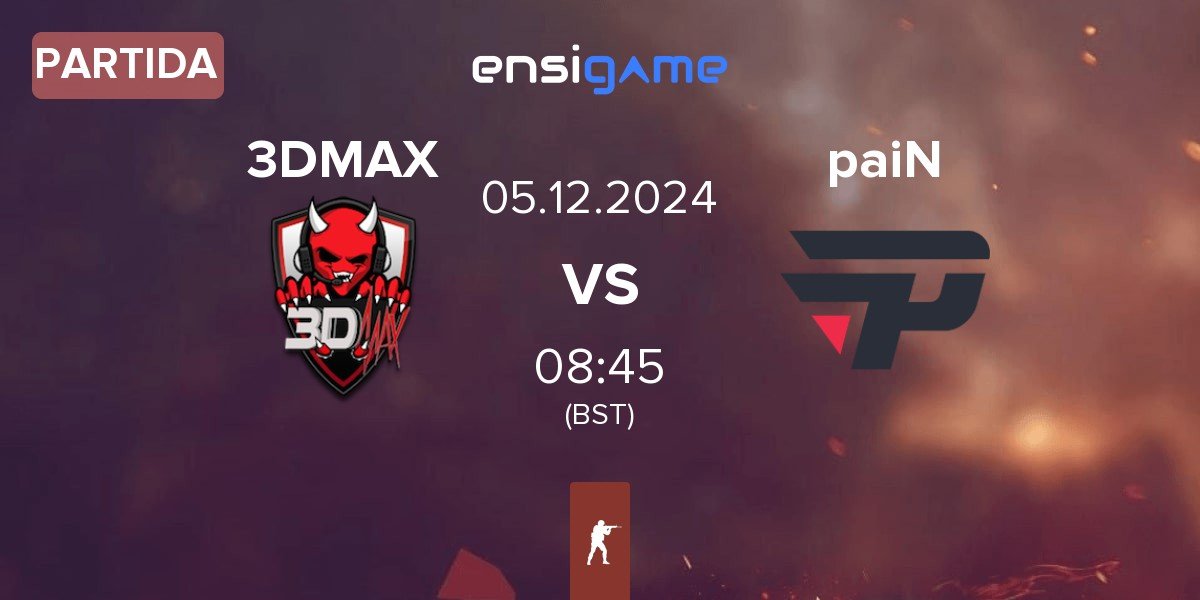 Partida 3DMAX vs paiN Gaming paiN | 05.12