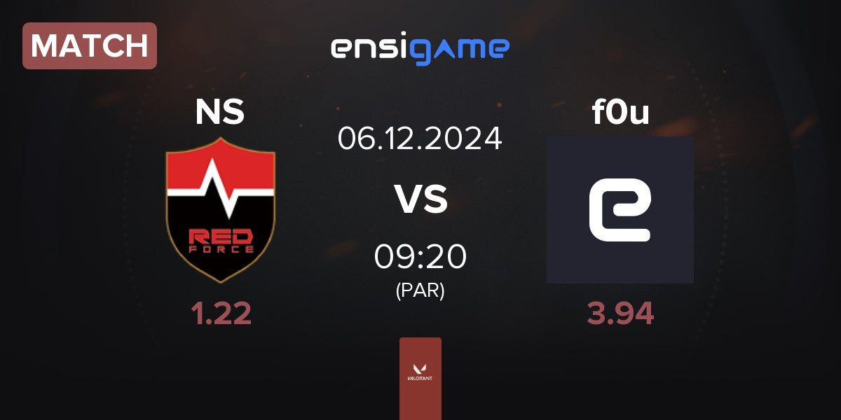 Match Nongshim RedForce NS vs FOU Clan f0u | 06.12