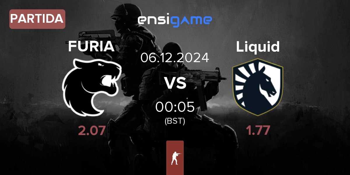 Partida FURIA Esports FURIA vs Team Liquid Liquid | 06.12