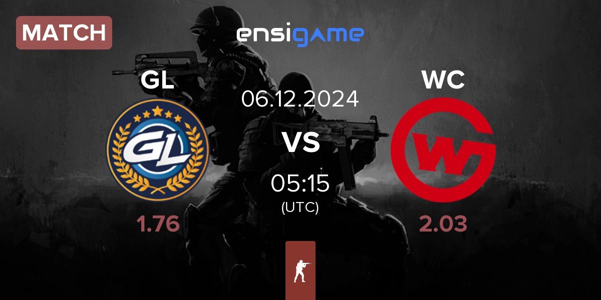 Match GamerLegion GL vs Wildcard Gaming WC | 06.12