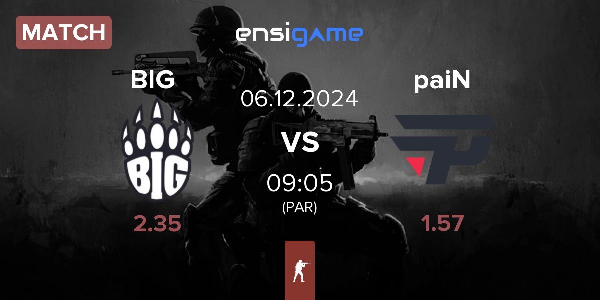 Match BIG vs paiN Gaming paiN | 06.12