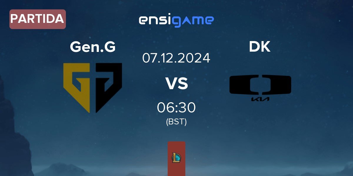 Partida Gen.G Esports Gen.G vs Dplus KIA DK | 07.12