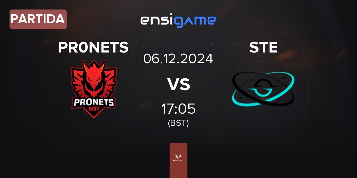 Partida PR0NETS vs STELLAE Gaming STE | 06.12