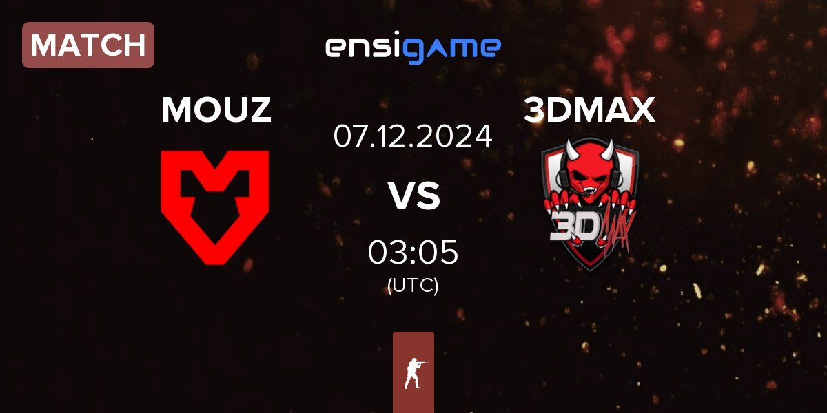 Match MOUZ vs 3DMAX | 07.12