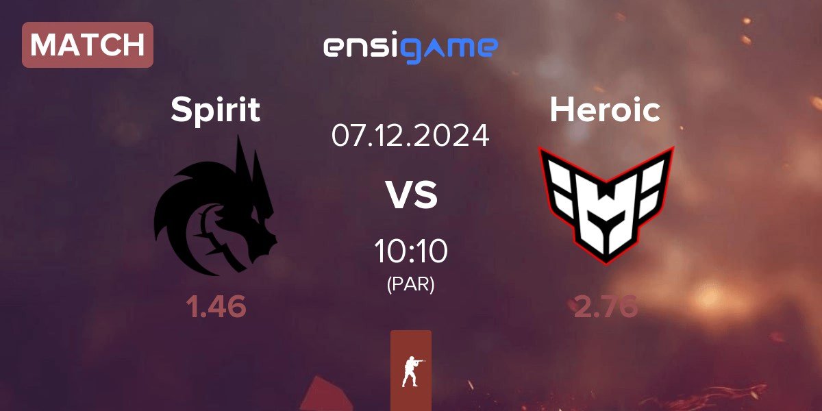 Match Team Spirit Spirit vs Heroic | 07.12