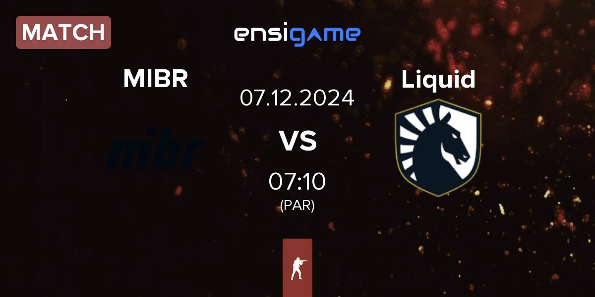 Match Made in Brazil MIBR vs Team Liquid Liquid | 07.12