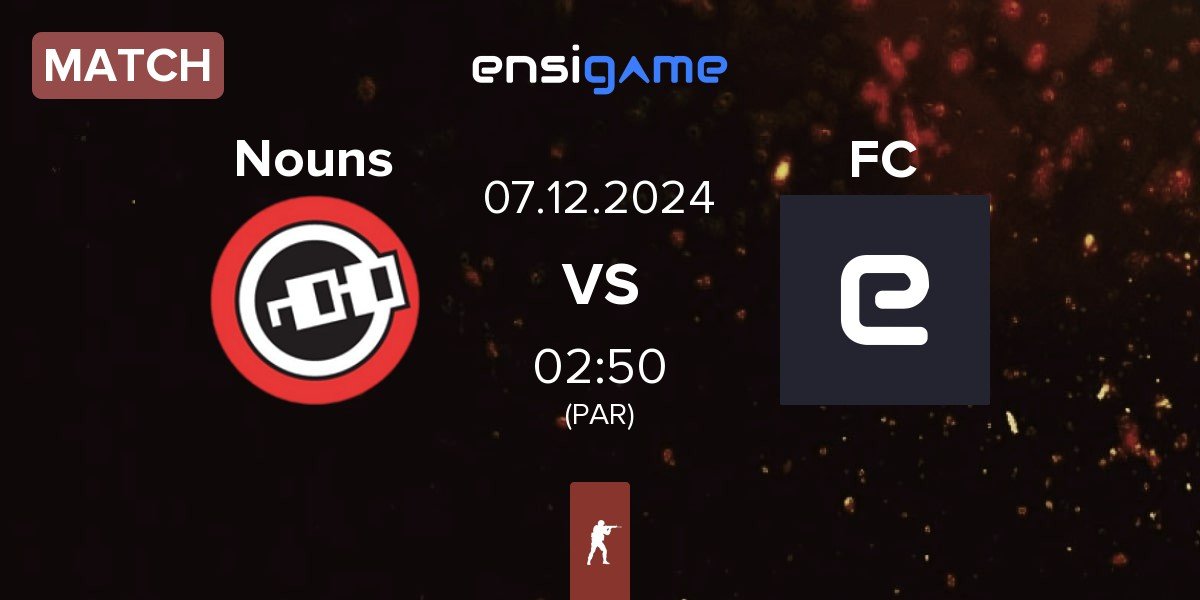 Match Nouns Esports Nouns vs Fisher College FC | 07.12