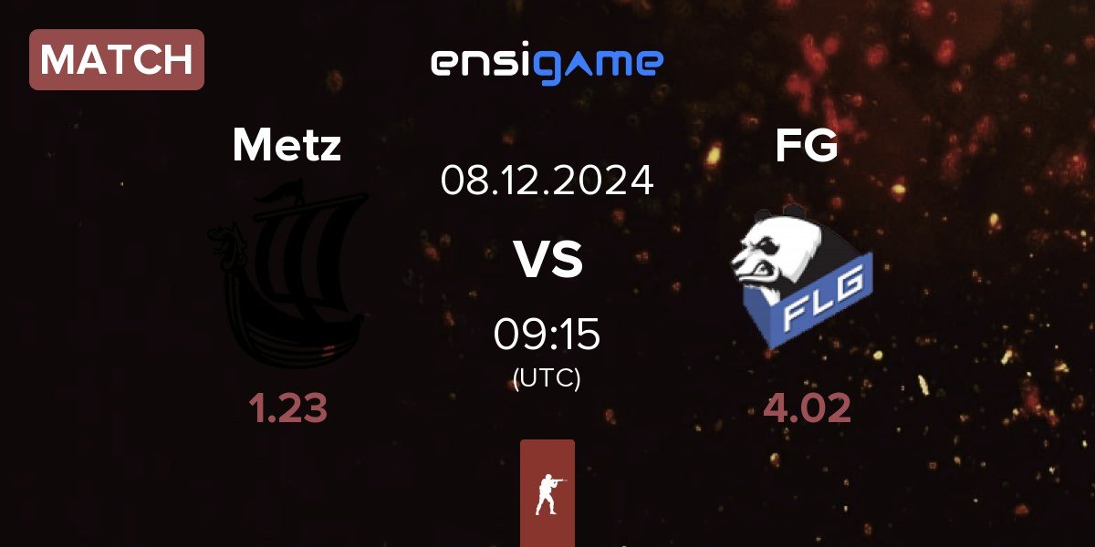 Match Metizport Metz vs Fluffy Gangsters FG | 08.12